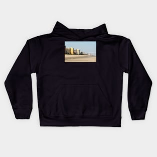 Aerial view of building, Myrtle beach Kids Hoodie